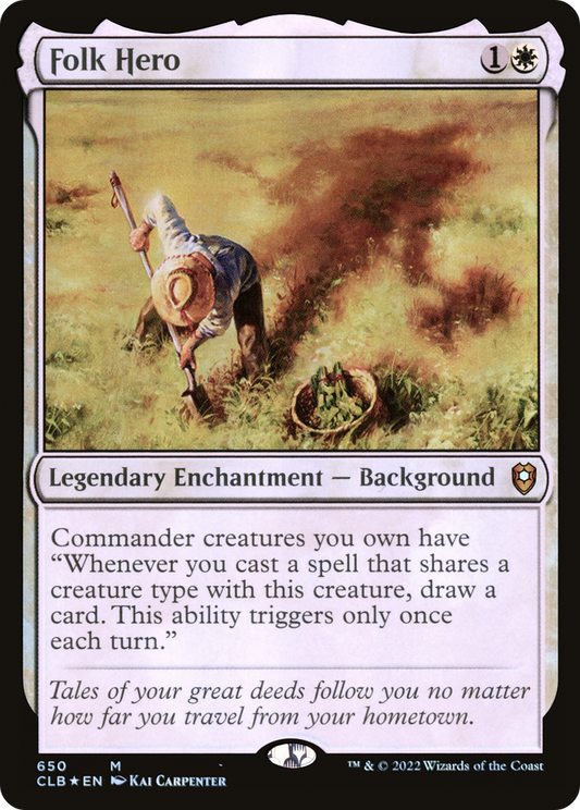 Folk Hero (CLB-650) (Foil)