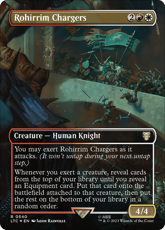 Rohirrim Chargers (LTC-540) (Borderless) (Surge Foil)