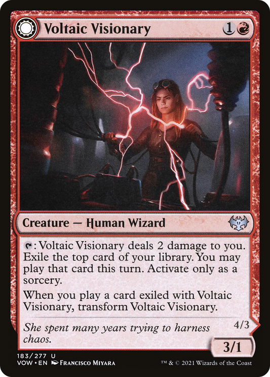 Voltaic Visionary // Volt-Charged Berserker (VOW-183)