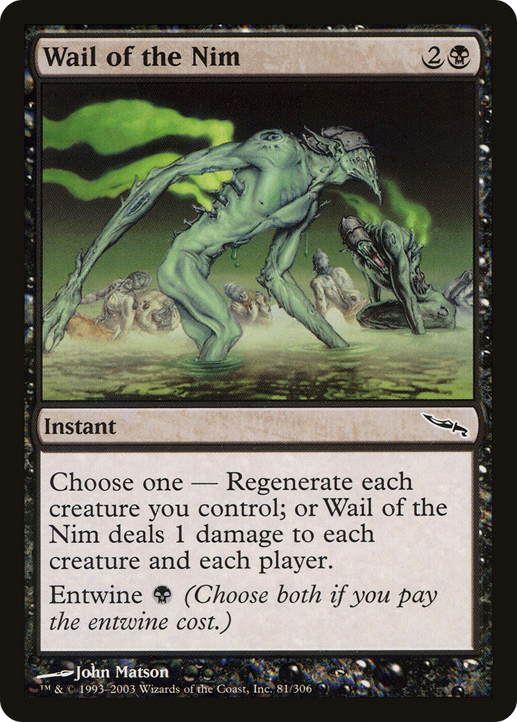 Wail of the Nim (MRD-081)