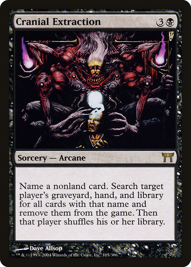 Cranial Extraction (CHK-105) (Foil)