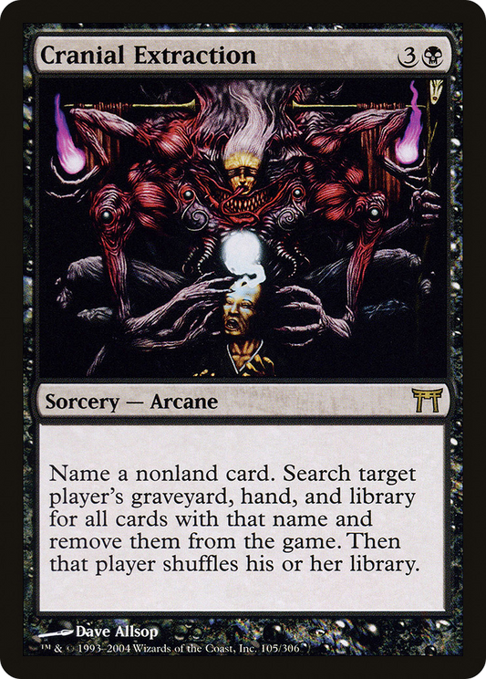 Cranial Extraction (CHK-105) (Foil)
