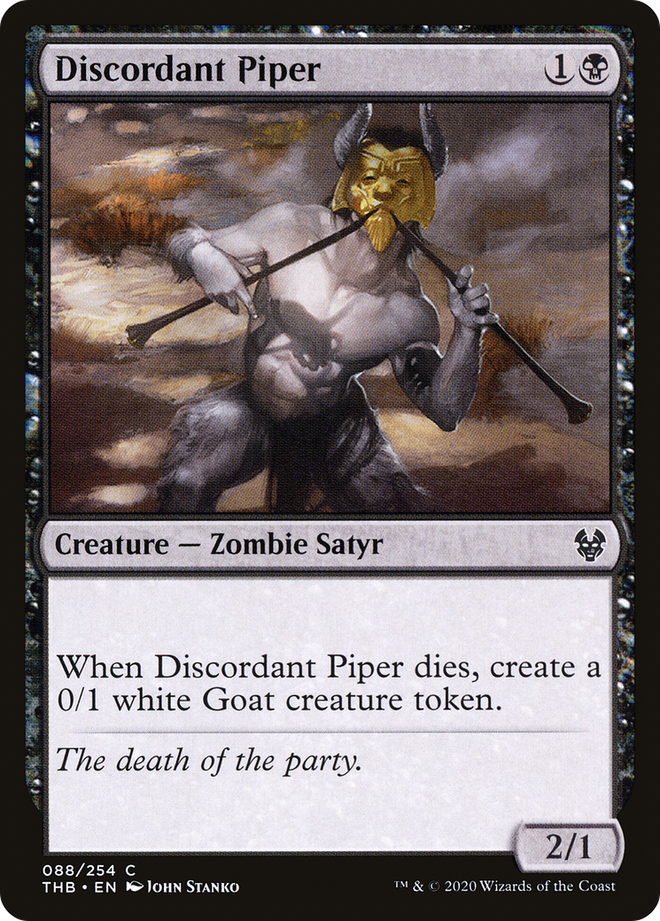 Discordant Piper (THB-088) (Foil)