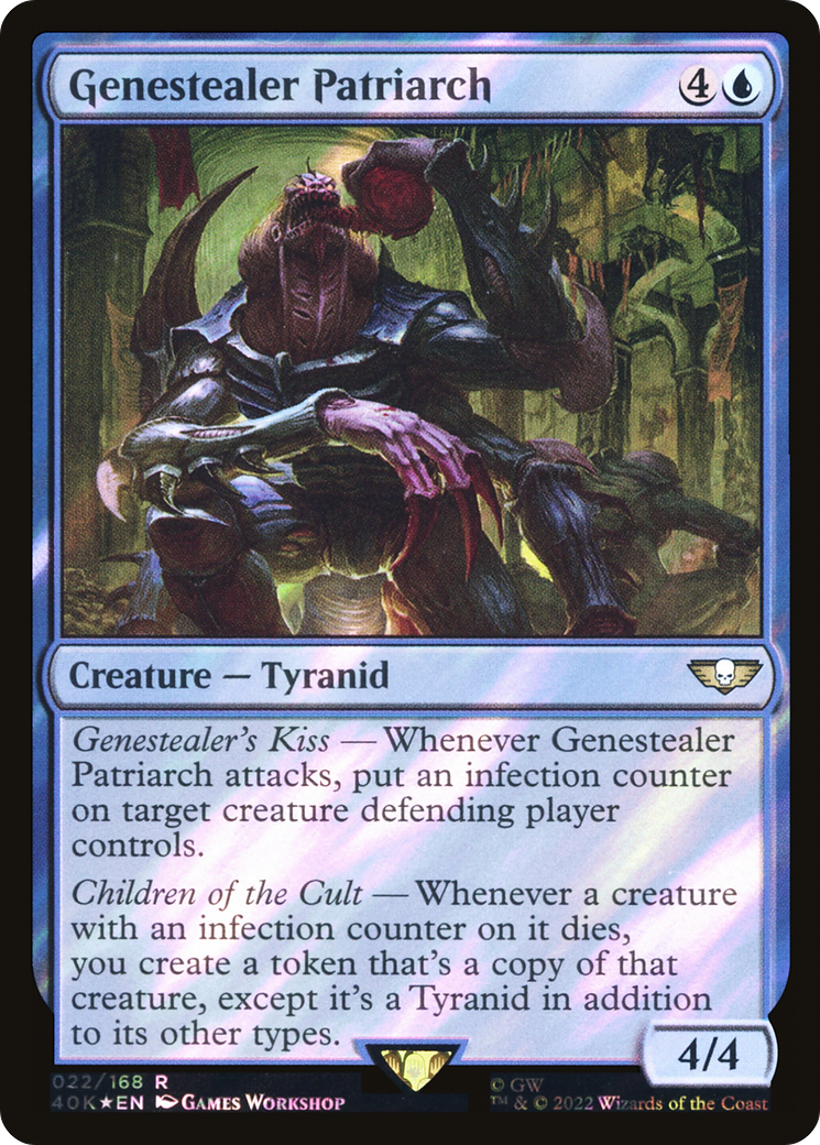 Genestealer Patriarch (40K-22★) (Surge Foil)