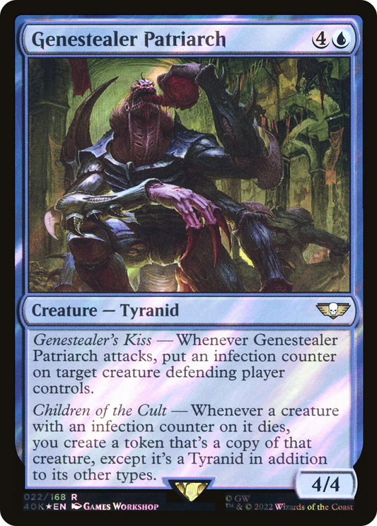 Genestealer Patriarch (40K-22★) (Surge Foil)