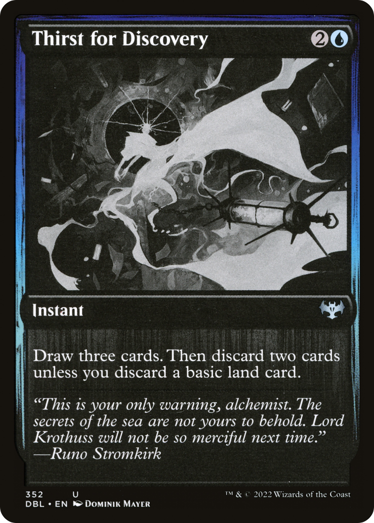 Thirst for Discovery (DBL-352) (Foil)