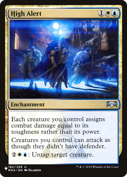 High Alert (LIST-RNA-182)