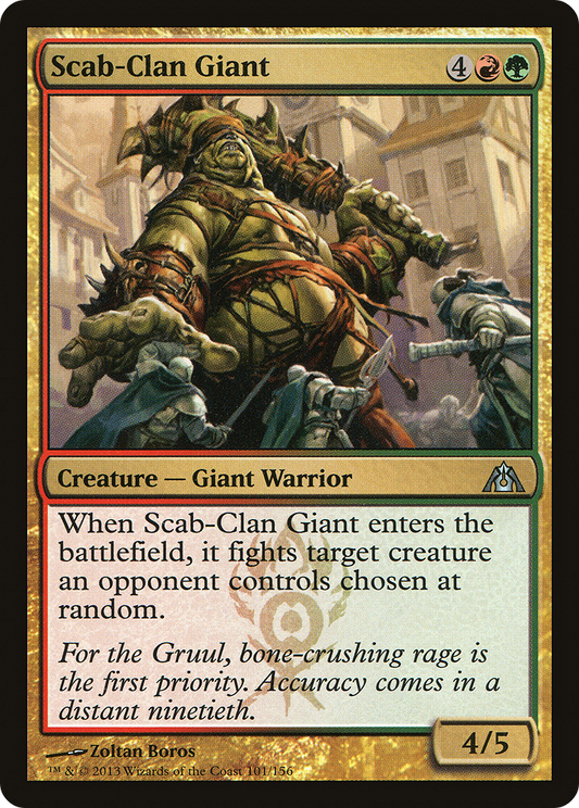 Scab-Clan Giant (DGM-101) (Foil)