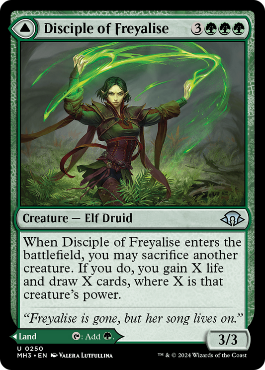 Disciple of Freyalise // Garden of Freyalise (MH3-250)