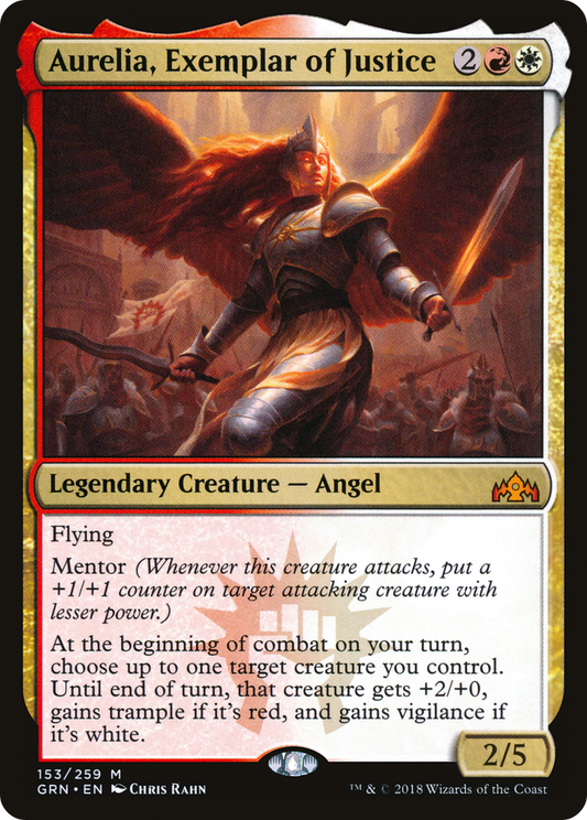 Aurelia, Exemplar of Justice (GRN-153)