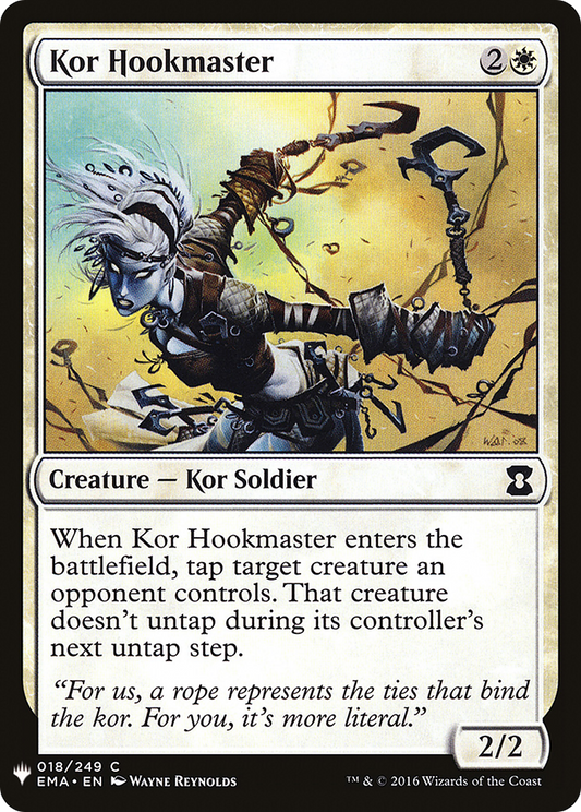 Kor Hookmaster (LIST-EMA-18)