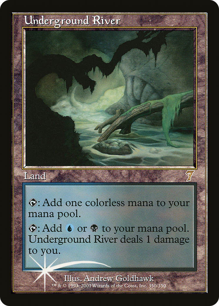 Underground River (7ED-350★) (Foil)