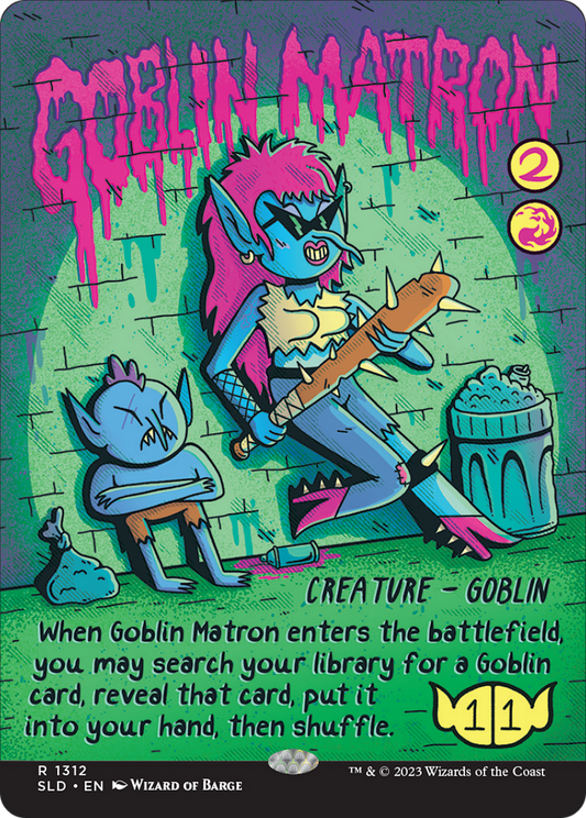 Goblin Matron (SLD-1312) (Borderless)