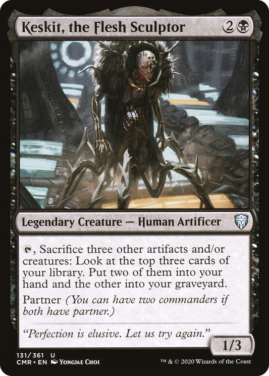 Keskit, the Flesh Sculptor (CMR-131) (Foil)