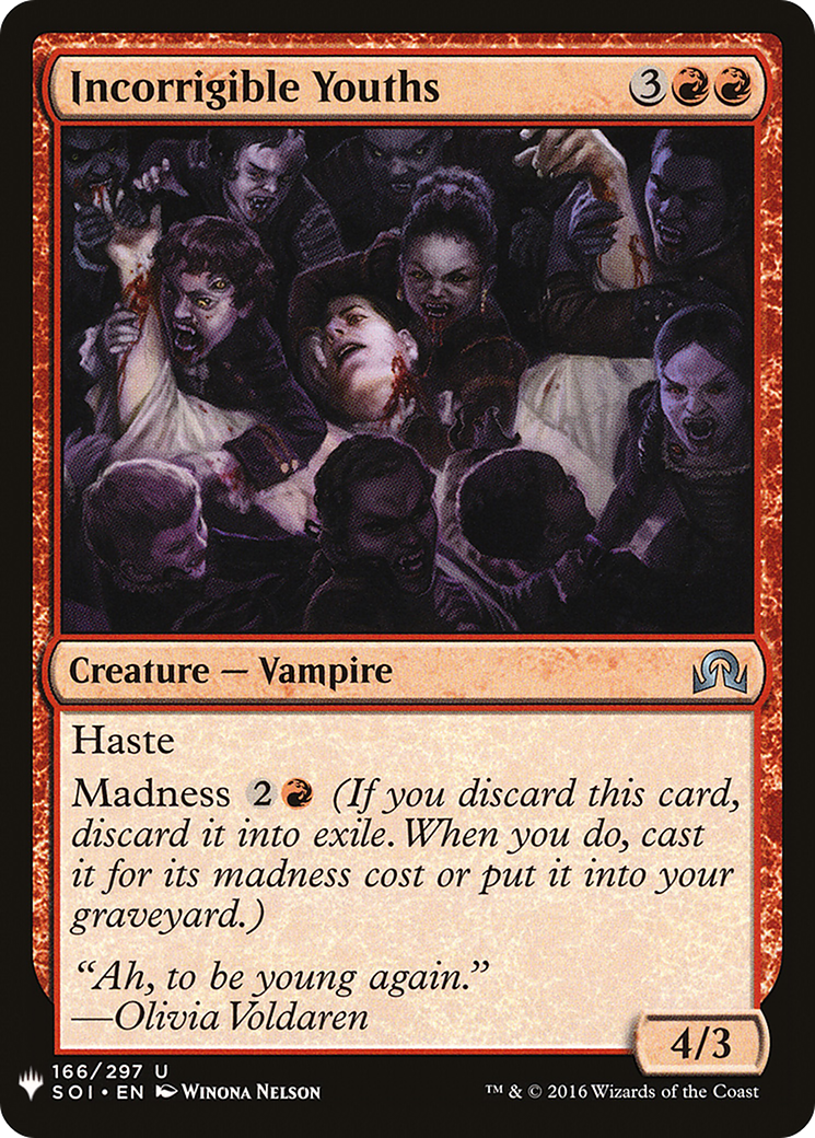 Incorrigible Youths (LIST-SOI-166)