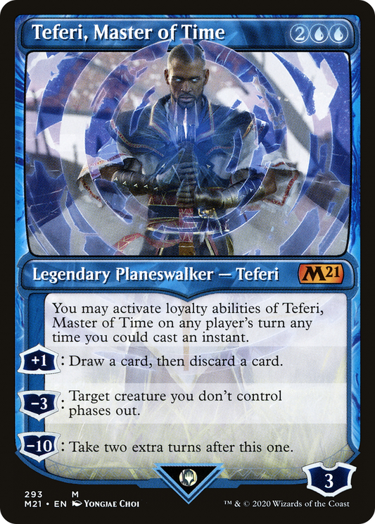 Teferi, Master of Time (M21-293) (Showcase)