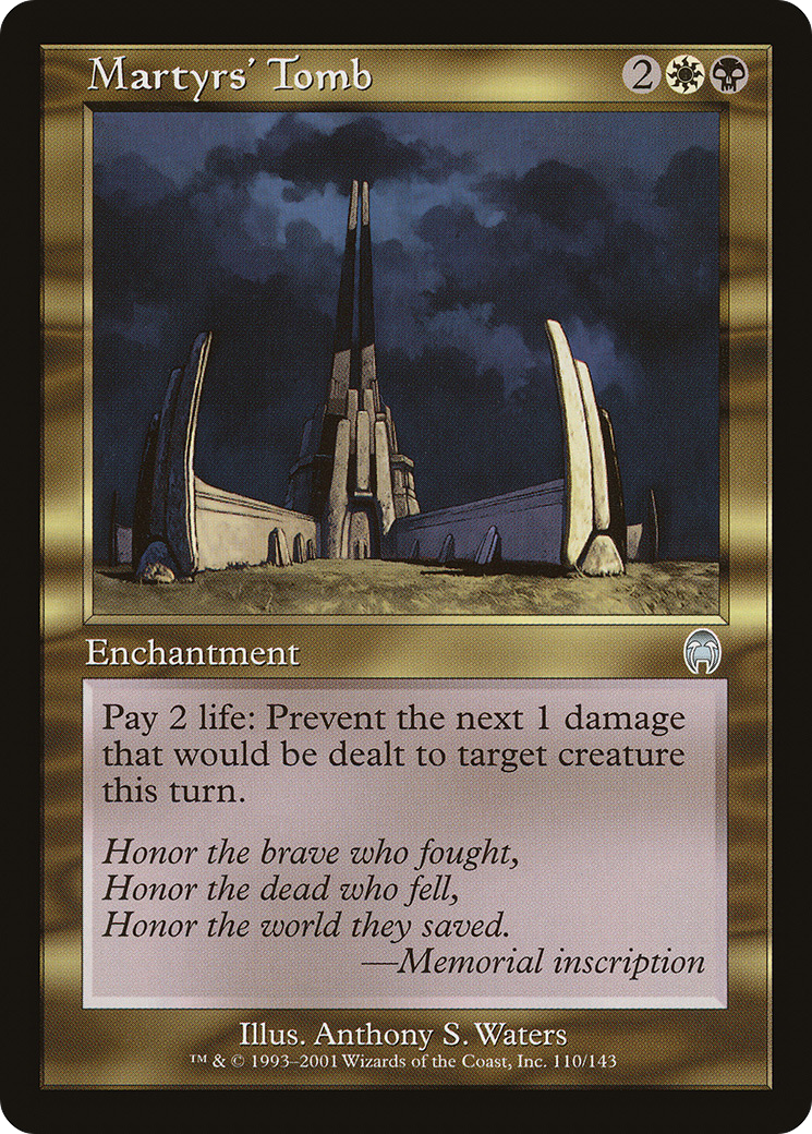 Martyrs' Tomb (APC-110) (Foil)