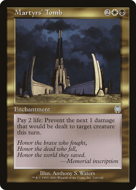Martyrs' Tomb (APC-110) (Foil)