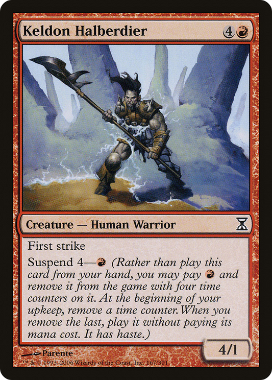 Keldon Halberdier (TSP-167) (Foil)