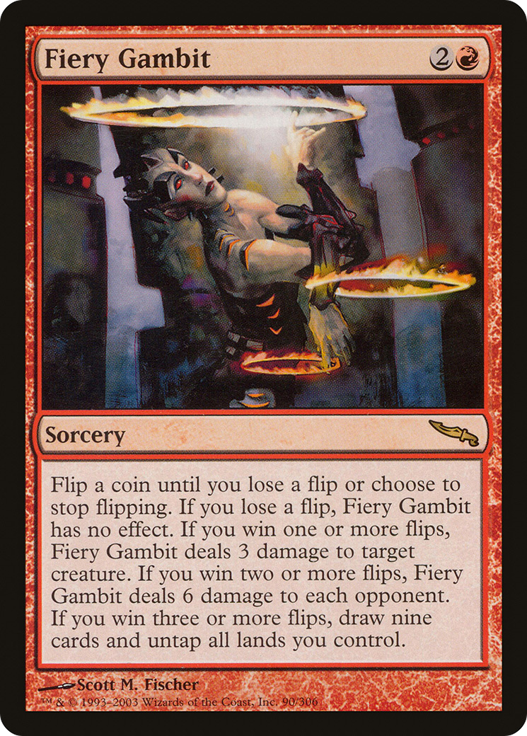 Fiery Gambit (MRD-090) (Foil)