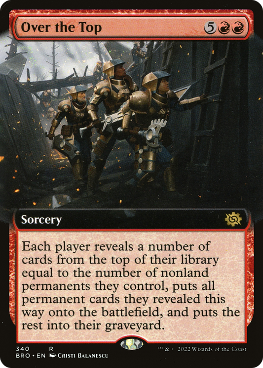 Over the Top (BRO-340) (Extended Art)