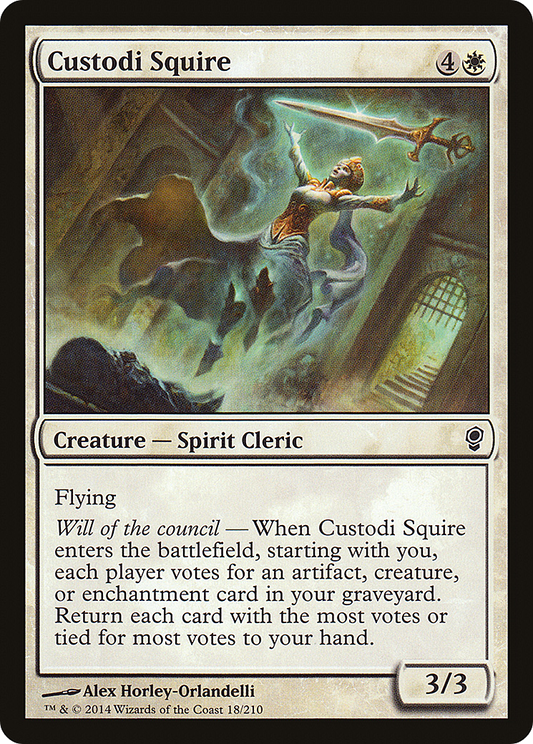Custodi Squire (CNS-018) (Foil)