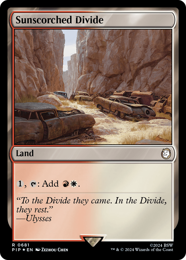 Sunscorched Divide (PIP-681) (Surge Foil)
