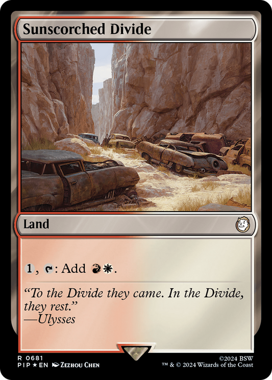 Sunscorched Divide (PIP-681) (Surge Foil)