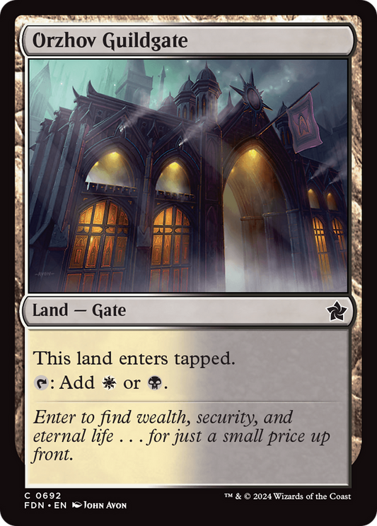 Orzhov Guildgate (FDN-692)