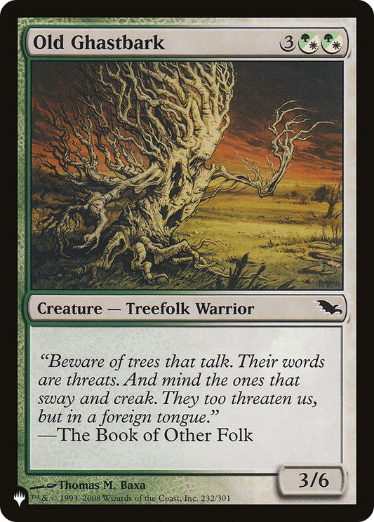 Old Ghastbark (LIST-SHM-232)