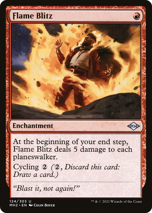 Flame Blitz (MH2-124) (Foil)