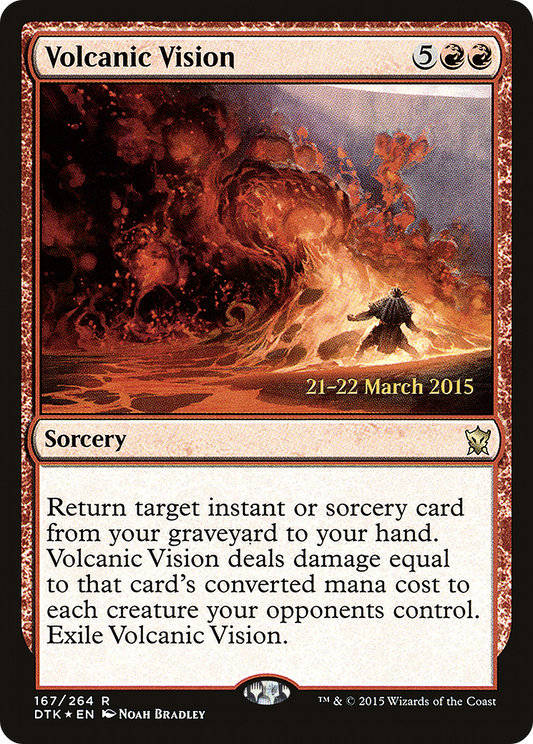 Volcanic Vision (PRE-167S) (Foil)