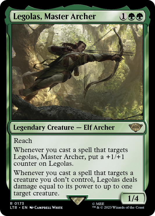 Legolas, Master Archer (LTR-173) (Foil)