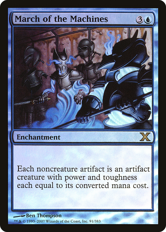March of the Machines (10E-91★) (Foil)