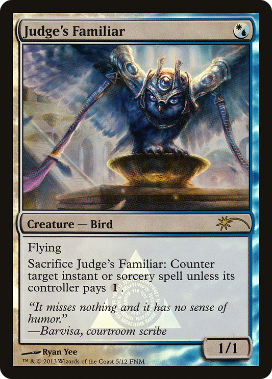 Judge's Familiar (FNM-005) (Foil)