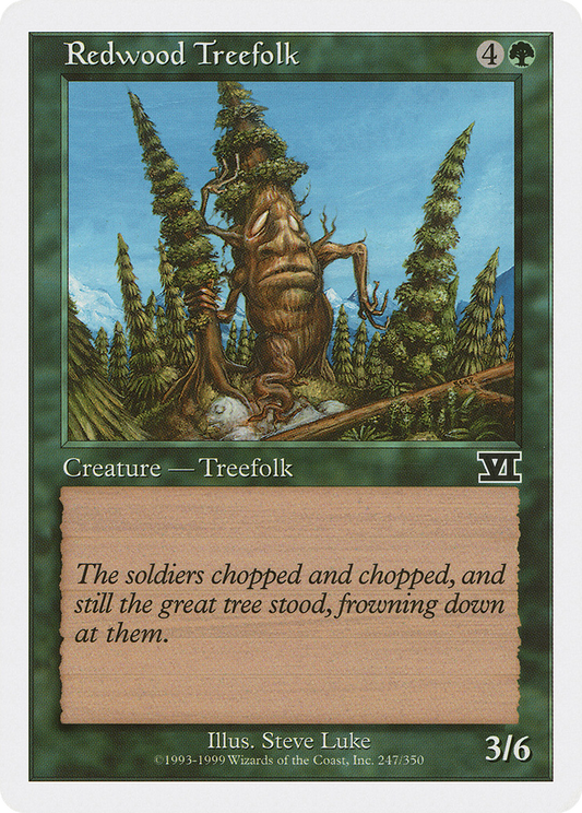 Redwood Treefolk (6ED-247)
