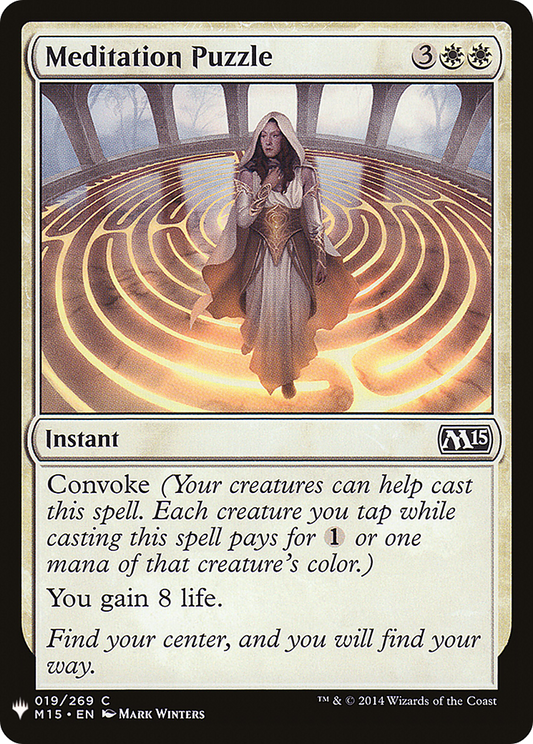 Meditation Puzzle (LIST-M15-19)