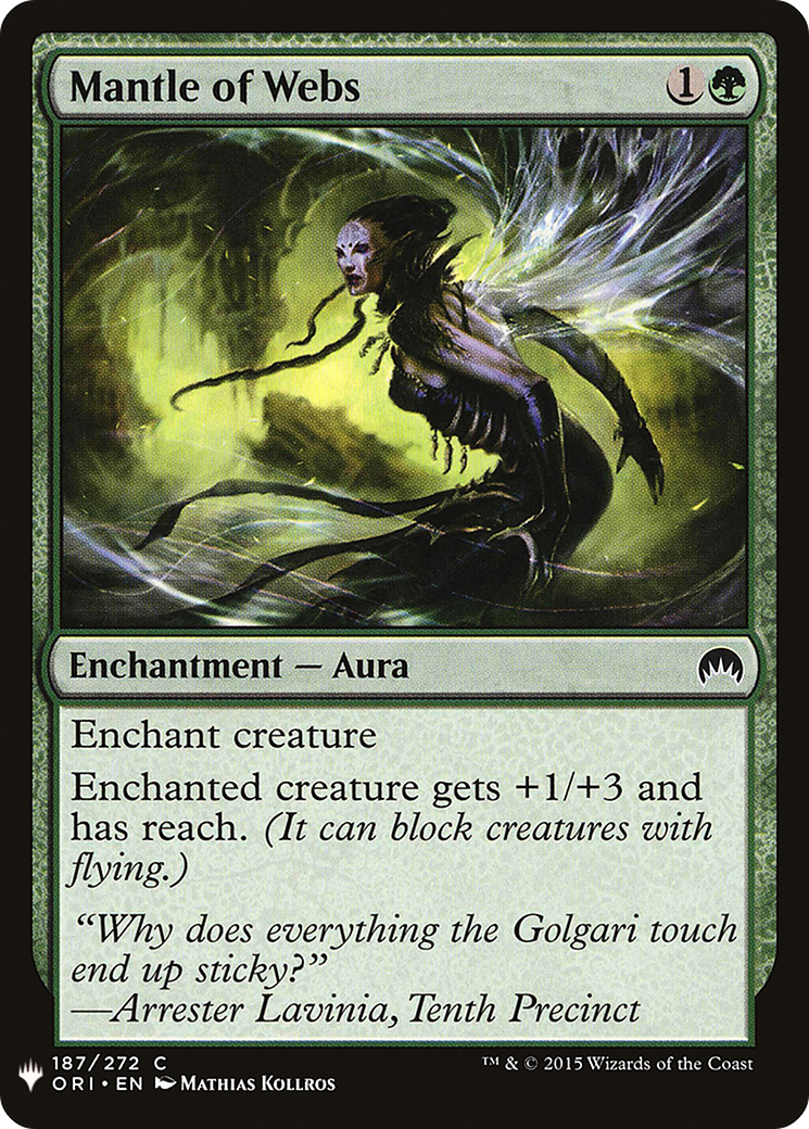 Mantle of Webs (LIST-ORI-187)