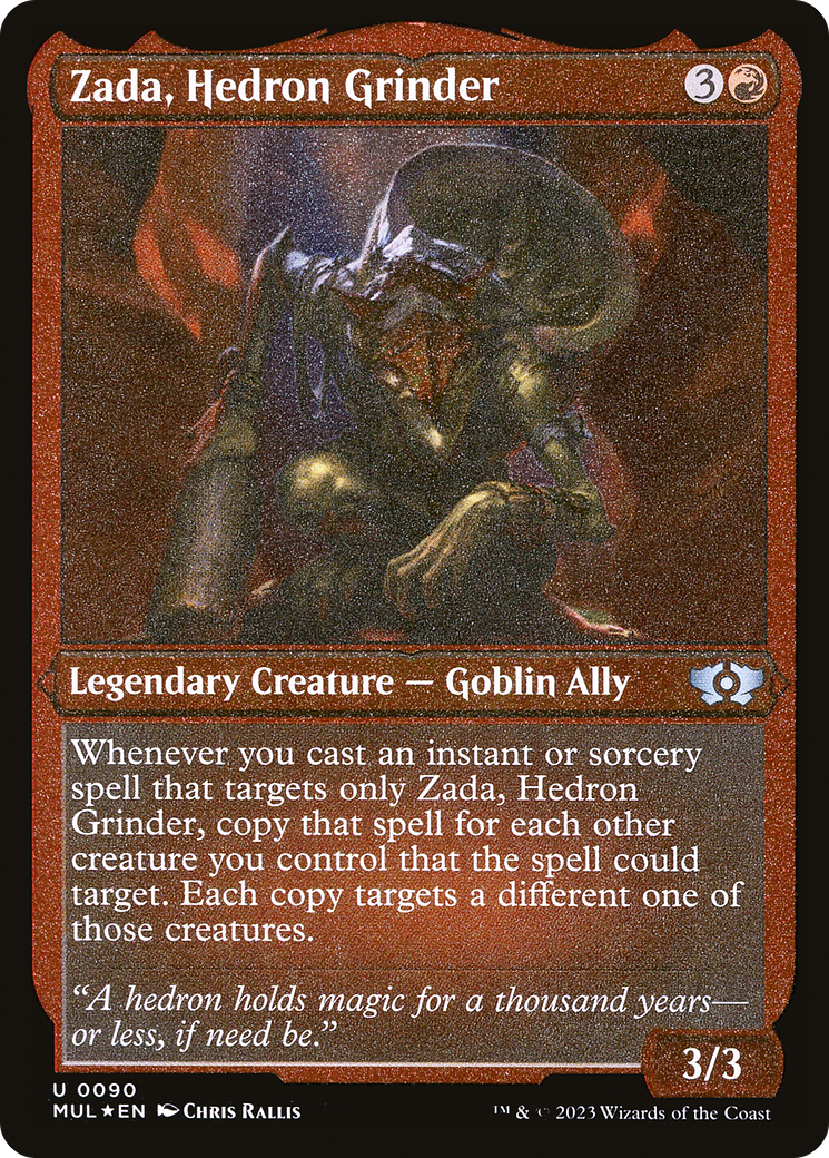 Zada, Hedron Grinder (MUL-090) (Etched Foil)