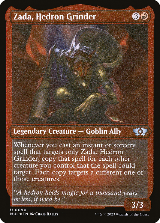 Zada, Hedron Grinder (MUL-090) (Etched Foil)
