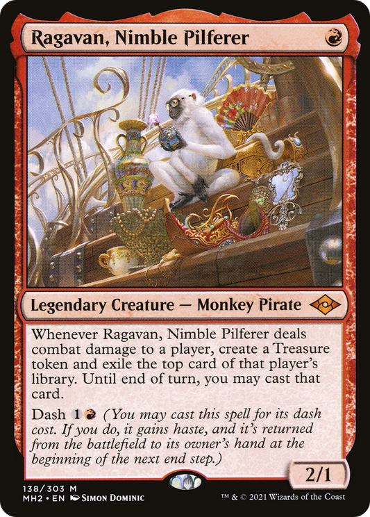 Ragavan, Nimble Pilferer (MH2-138) (Foil)