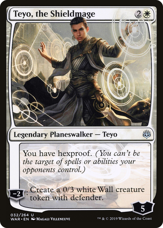 Teyo, the Shieldmage (WAR-032) (Foil)