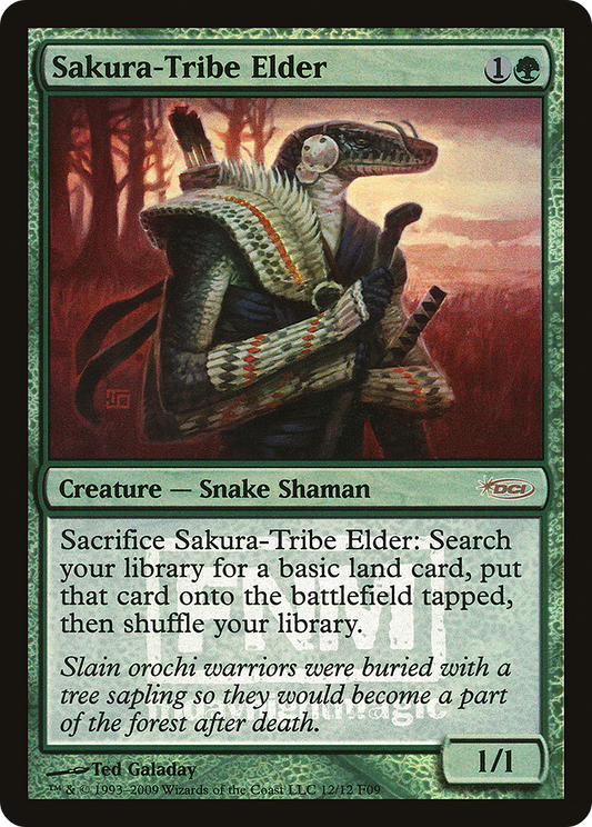Sakura-Tribe Elder (FNM-012) (Foil)