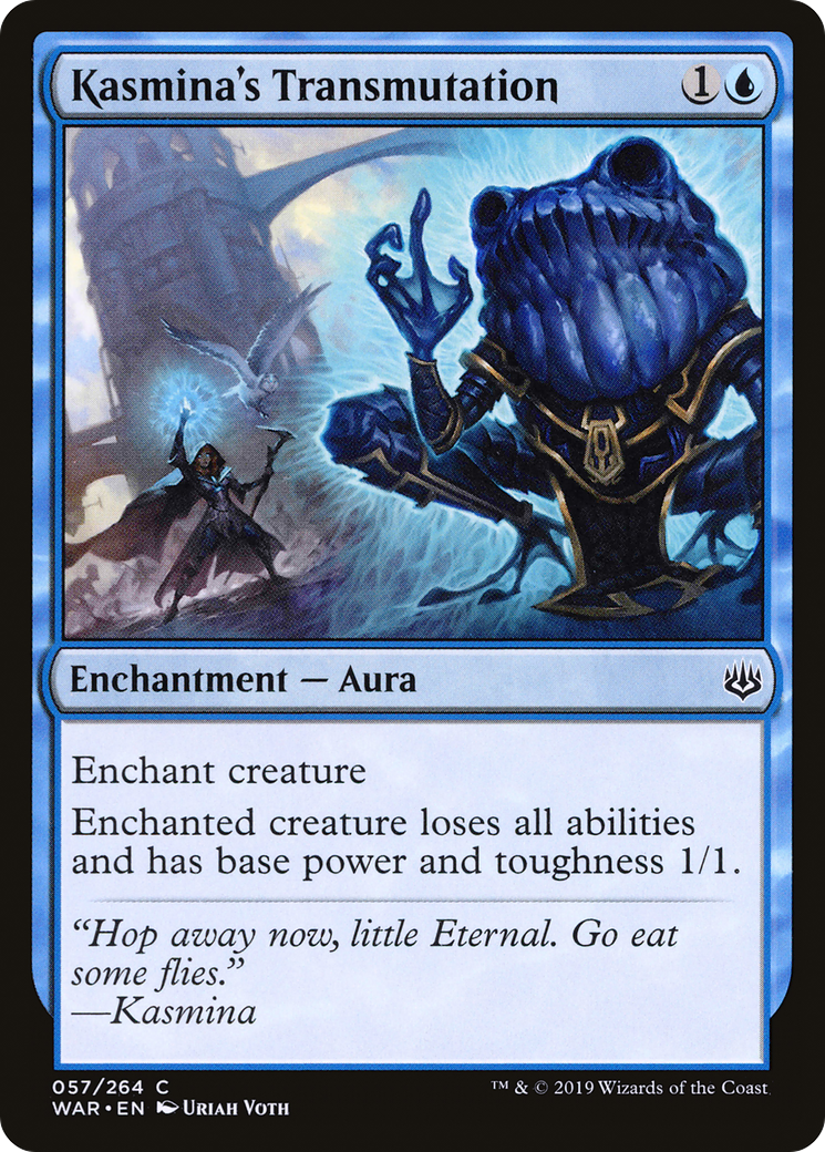 Kasmina's Transmutation (WAR-057) (Foil)