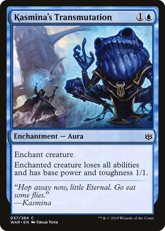 Kasmina's Transmutation (WAR-057) (Foil)