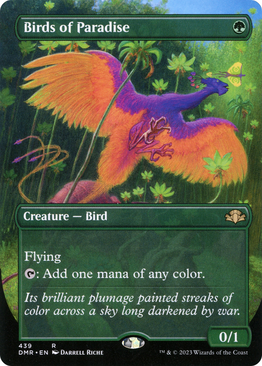 Birds of Paradise (DMR-439) (Borderless) (Foil)