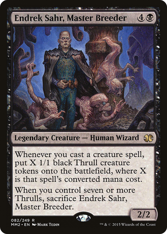 Endrek Sahr, Master Breeder (MM2-082) (Foil)