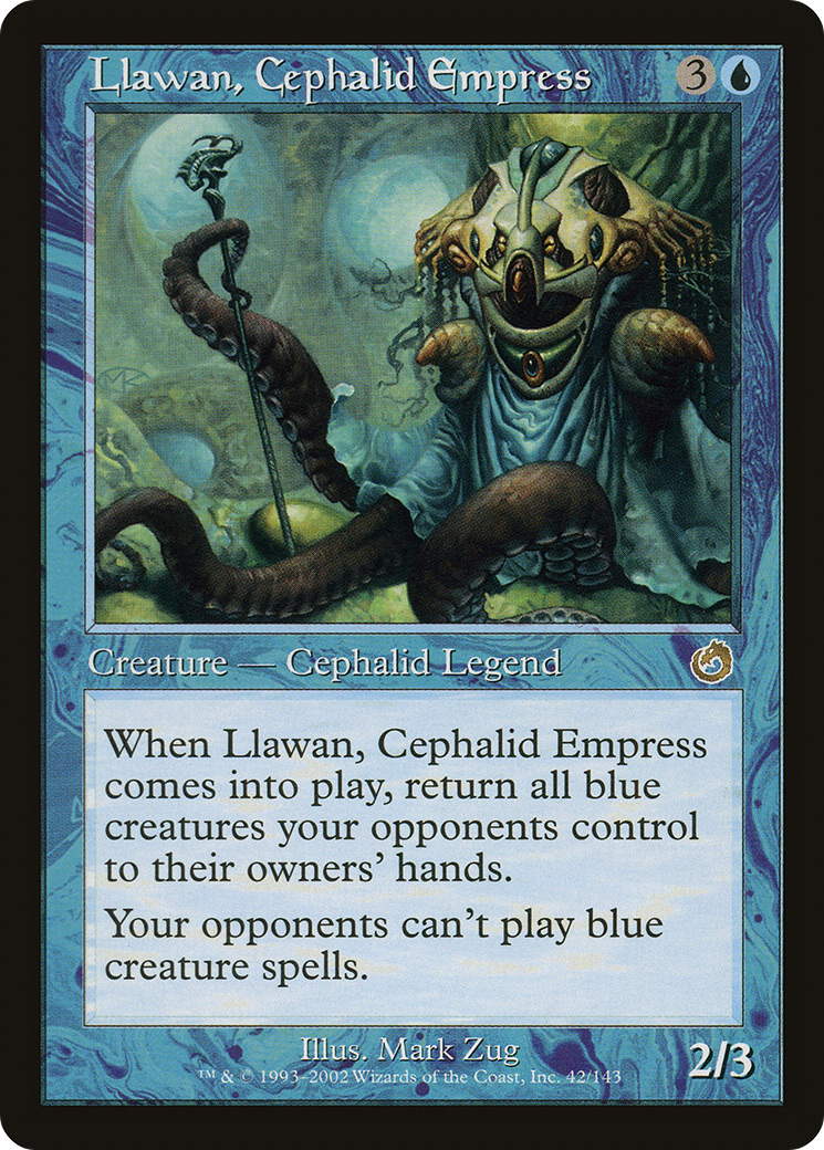 Llawan, Cephalid Empress (TOR-042)