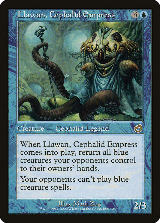 Llawan, Cephalid Empress (TOR-042) (Foil)