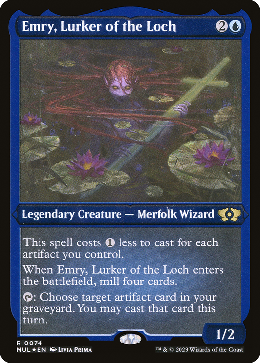 Emry, Lurker of the Loch (MUL-074) (Etched Foil)